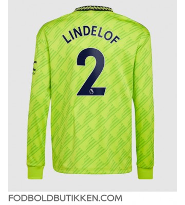 Manchester United Victor Lindelof #2 Tredjetrøje 2022-23 Langærmet
